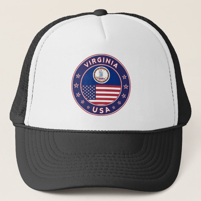 Virginia Trucker Hat (Front)