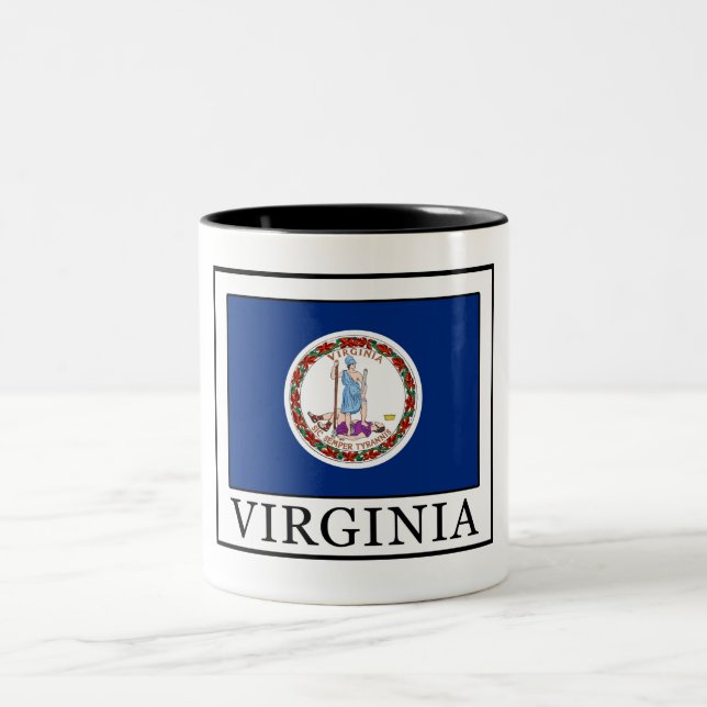 Virginia Two-Tone Coffee Mug (Center)