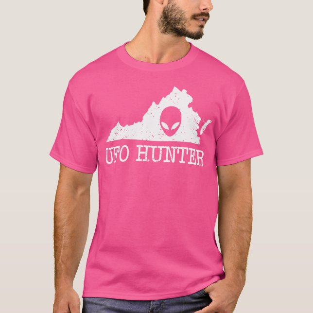Virginia Ufo Hunter T-Shirt (Front)