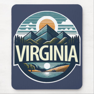 Virginia, United States of America Mouse Mat