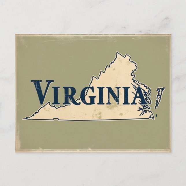 Virginia, USA Postcard (Front)