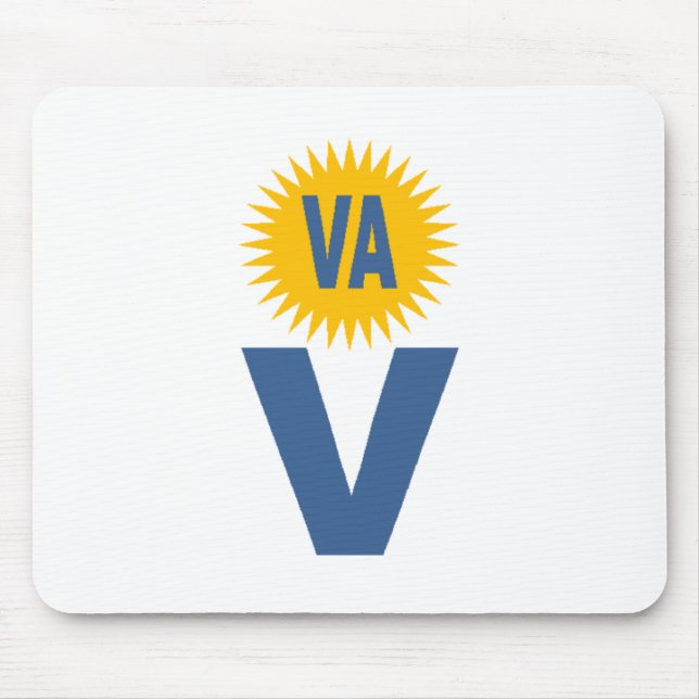 VIRGINIA VICTORY SUNSHINE Mouse Carpet Mat (Front)