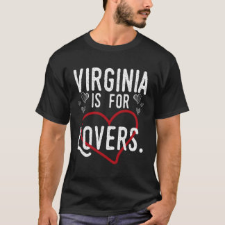 Virginia Virginia Is 4 Print T-Shirt
