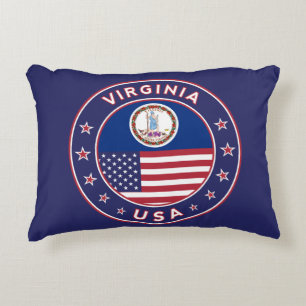 Virginia, Virginia sticker,phone case, tote bag, Decorative Cushion