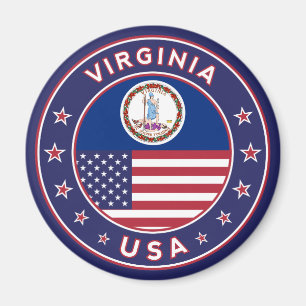 Virginia, Virginia sticker,phone case, tote bag, Magnet