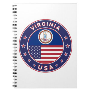 Virginia, Virginia sticker,phone case, tote bag, Notebook