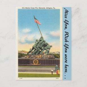 Virginia, War Memorial, Arlington Postcard
