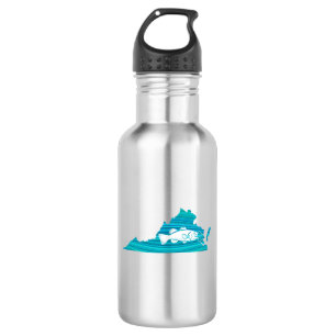 Virginia Wave Fishing 532 Ml Water Bottle