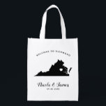 Virginia Wedding Welcome Bag for Hotel Guests<br><div class="desc">Fill this bag with your favourite treats to make your wedding guests more comfortable during their stay.</div>