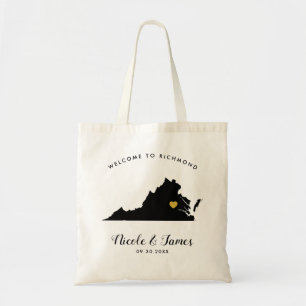 Virginia Wedding Welcome Bag for Hotel Guests