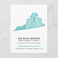 VIRGINIA We've moved New address New Home 
