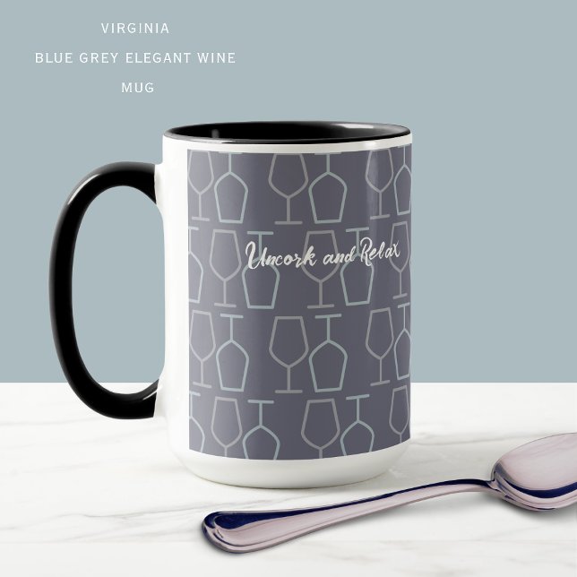 Virginia Wine Lover Mug | Uncork & Relax  (Creator Uploaded)