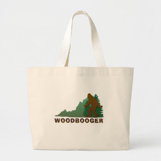 Virginia Woodbooger Large Tote Bag