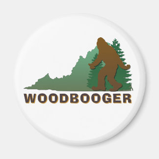 Virginia Woodbooger Magnet