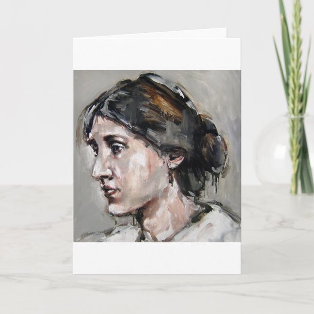 Virginia Woolf Card (Front)