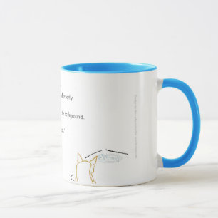 Virginia Woolf Filching Cat Mug