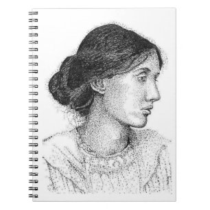 Virginia Woolf Ink Drawing ... JOURNAL