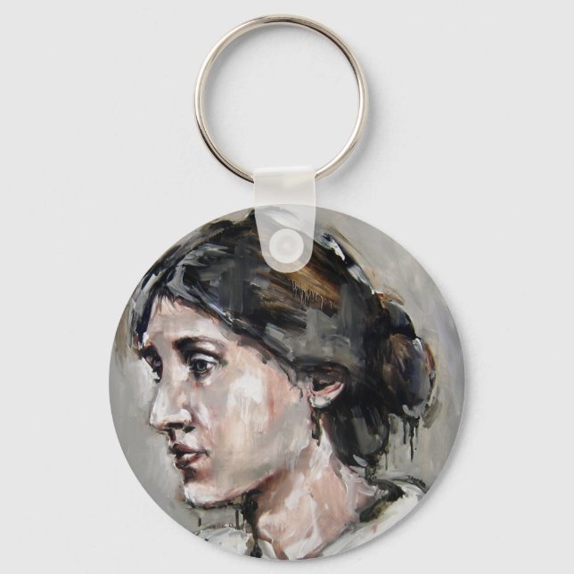 Virginia Woolf Key Ring (Front)