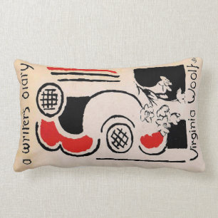 Virginia Woolf Vanessa Bell Cover A Writer's Diary Lumbar Cushion
