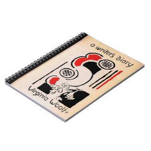 Virginia Woolf Vanessa Bell Cover A Writer's Diary Notebook