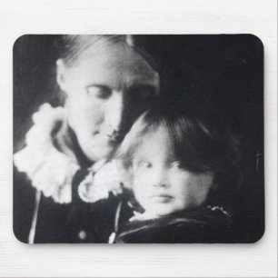 Virginia Woolf, with her mother Julia, 1884 Mouse Mat