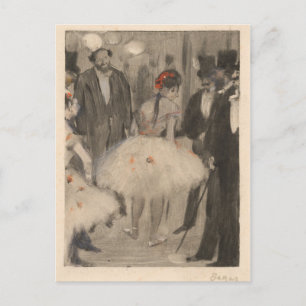 Virginie and Marquis Cavalcanti Postcard