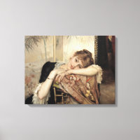 Virginie (The Parisian Woman) (by Albert Edelfelt)