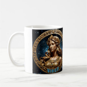 Virgo astrology sign coffee mug