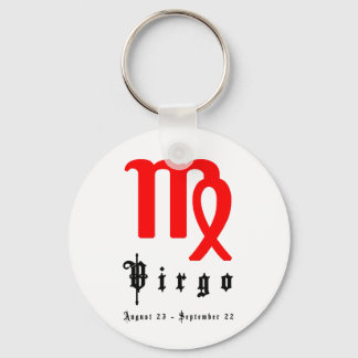 Virgo, August 23 - September 22 Key Ring