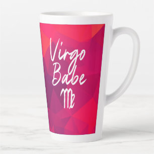 Virgo Babe Zodiac Star Sign Birthday  Latte Mug
