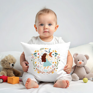 Virgo Baby Zodiac Customisable Nursery  Cushion