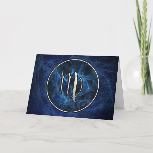 Virgo Birthday Card (Front)