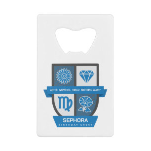 Virgo Birthday Crest™ for September 1-22