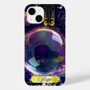 Virgo, blue Case-Mate iPhone 14 case