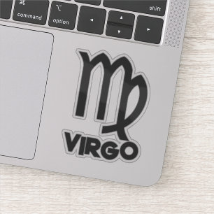 Virgo Bold Zodiac Sign Horoscope Custom Text