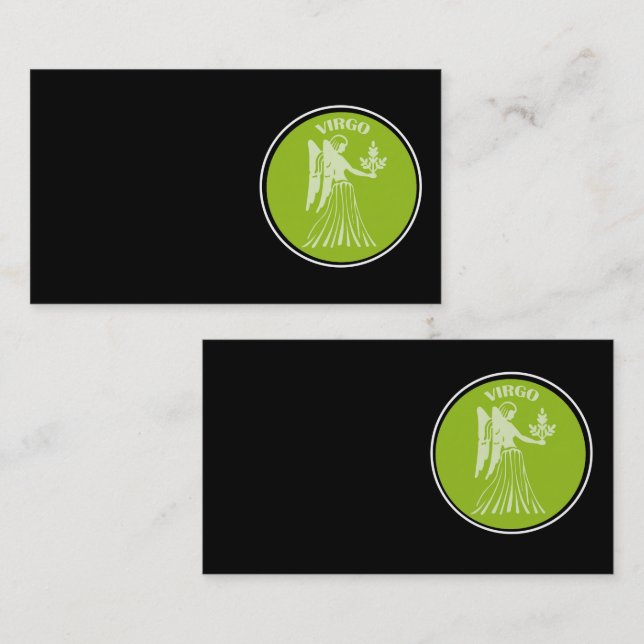 Virgo Business Card (Front/Back)