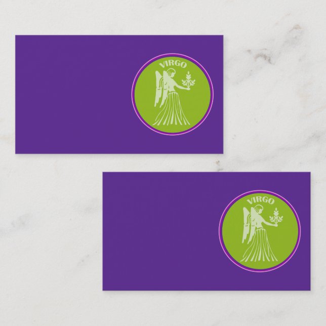 Virgo Business Card (Front/Back)