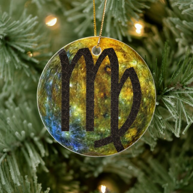 Virgo Ceramic Tree Decoration (Tree)