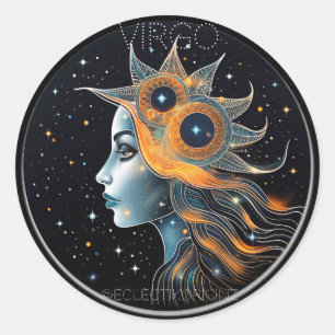 Virgo Classic Round Sticker