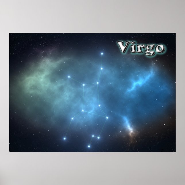 Virgo constellation poster (Front)