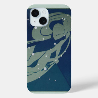 Virgo Constellation Vintage Zodiac Astrology iPhone 15 Case