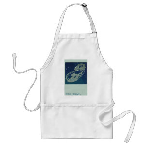 Virgo Constellation Vintage Zodiac Astrology Standard Apron