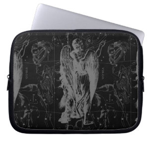 Virgo Constellation Zodiac Map Hevelius 1690 Laptop Sleeve