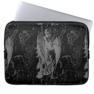 Virgo Constellation Zodiac Map Hevelius 1690 Laptop Sleeve