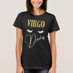 Virgo Diva Zodiac Birthday Horoscope August Queen  T-Shirt