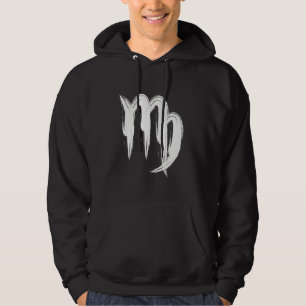 Virgo Drawn Virgin Zodiac Hoodie