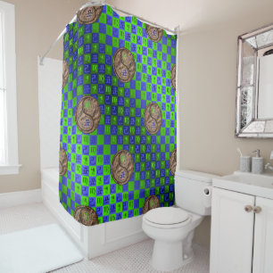 Virgo & Earth Ox Shower Curtain