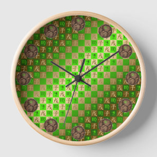 Virgo & Earth Rat Clock