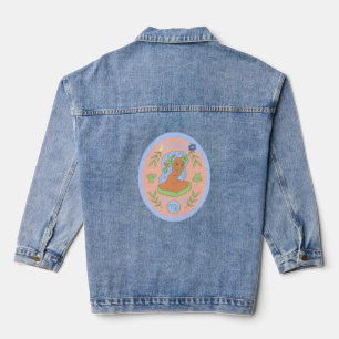 "Virgo Elegance Denim Jacket, Denim Jacket