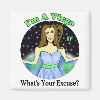 Virgo Excuse Magnet